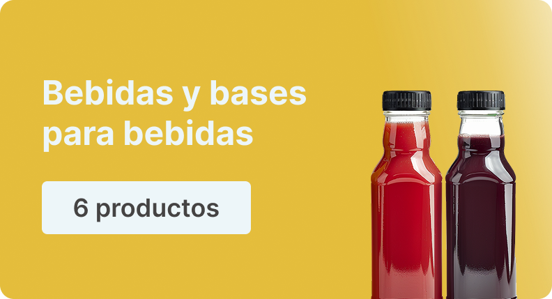Bebidas y bases para bebidas